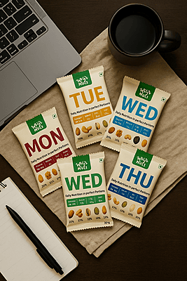 WKLY Nuts Starter Box – 7 Daily Sachets